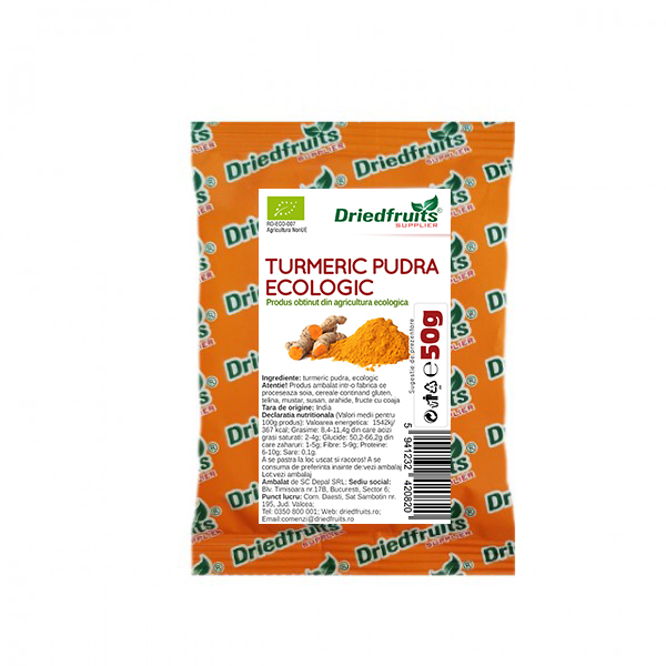 Turmeric pudra BIO Driedfruits – 50 g
